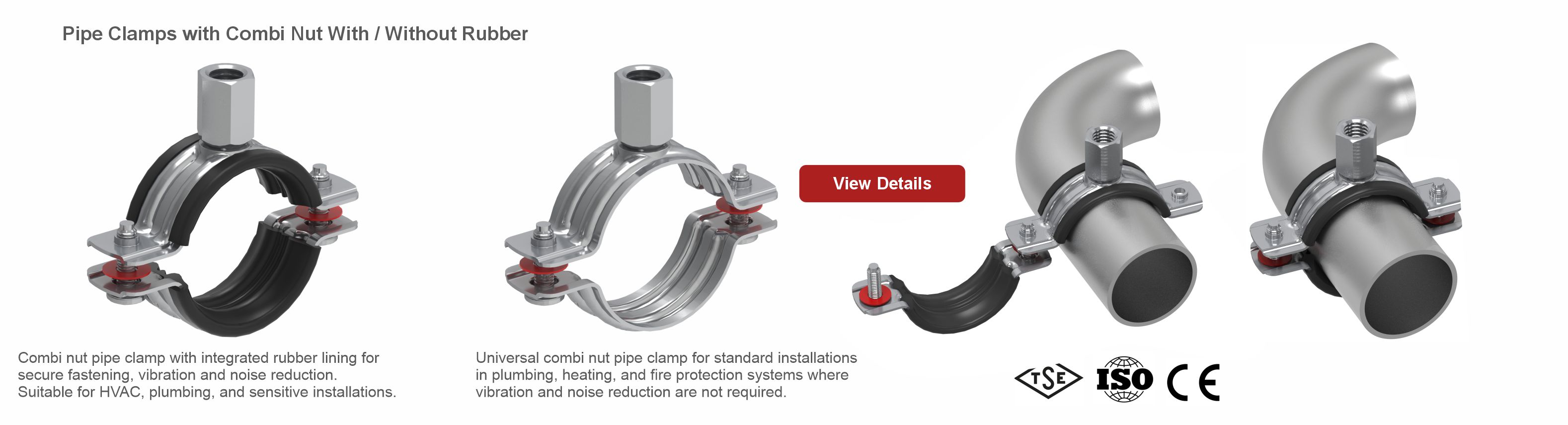 Pipe Clamps With Combi Nut – catalogue preview