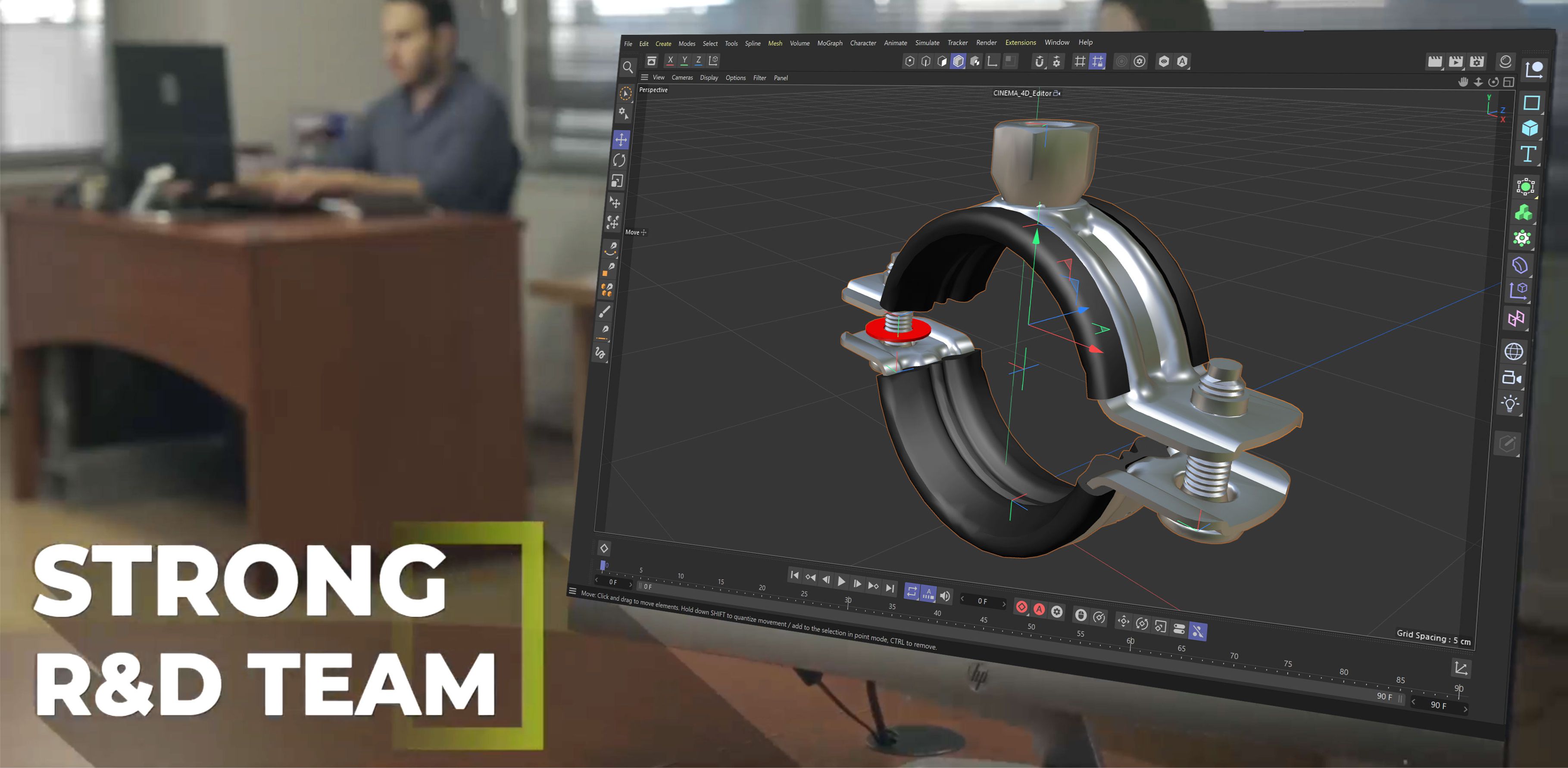 TK Pipe Clamps Engineering and R&D department developing innovative pipe clamps and fixing accessories for global projects