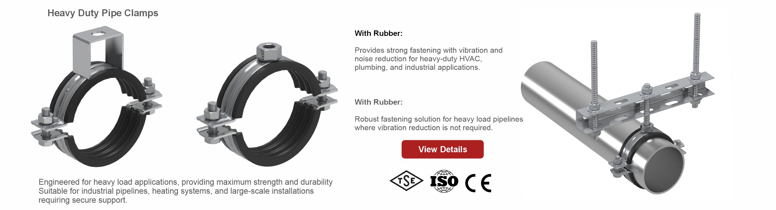 Heavy Duty Pipe Clamps – catalogue preview