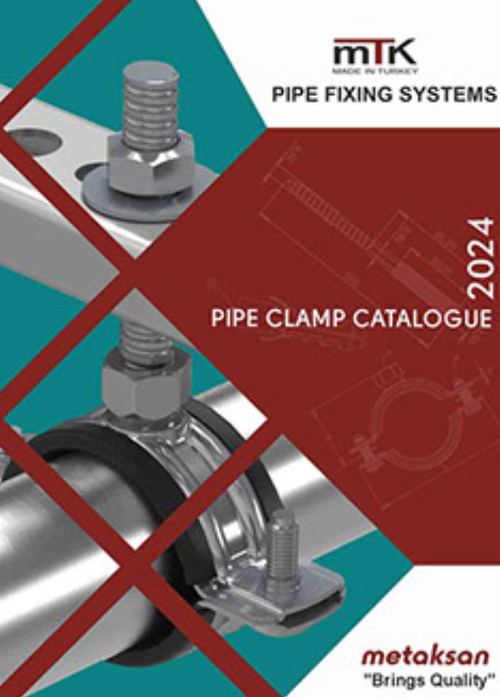 MTK Pipe Fixing Systems Catalogue – Pipe Clamps, Fixing Accessories, and Support Systems
