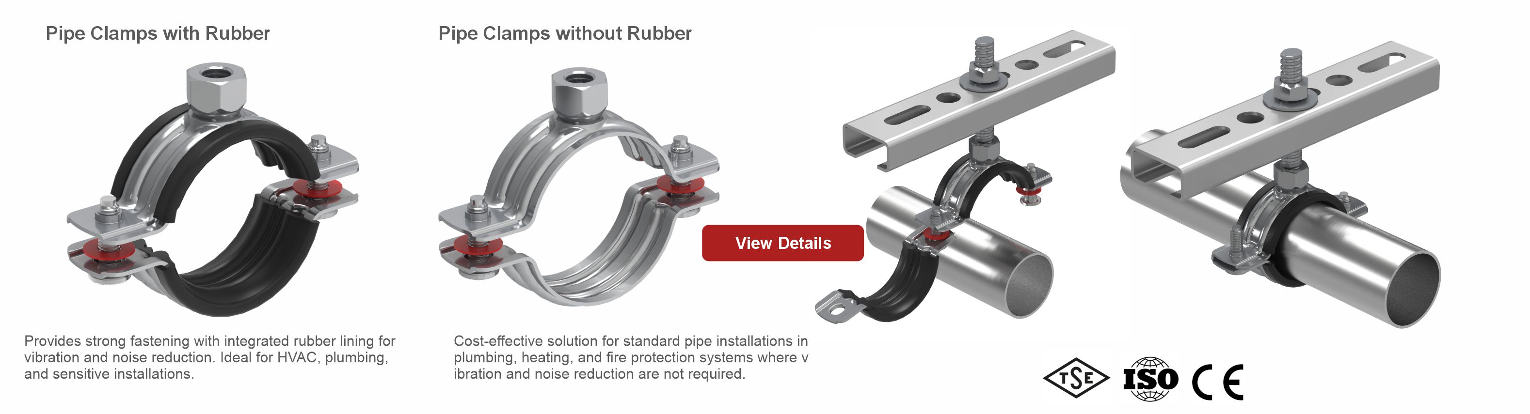 Pipe Clamps With Nut – catalogue preview
