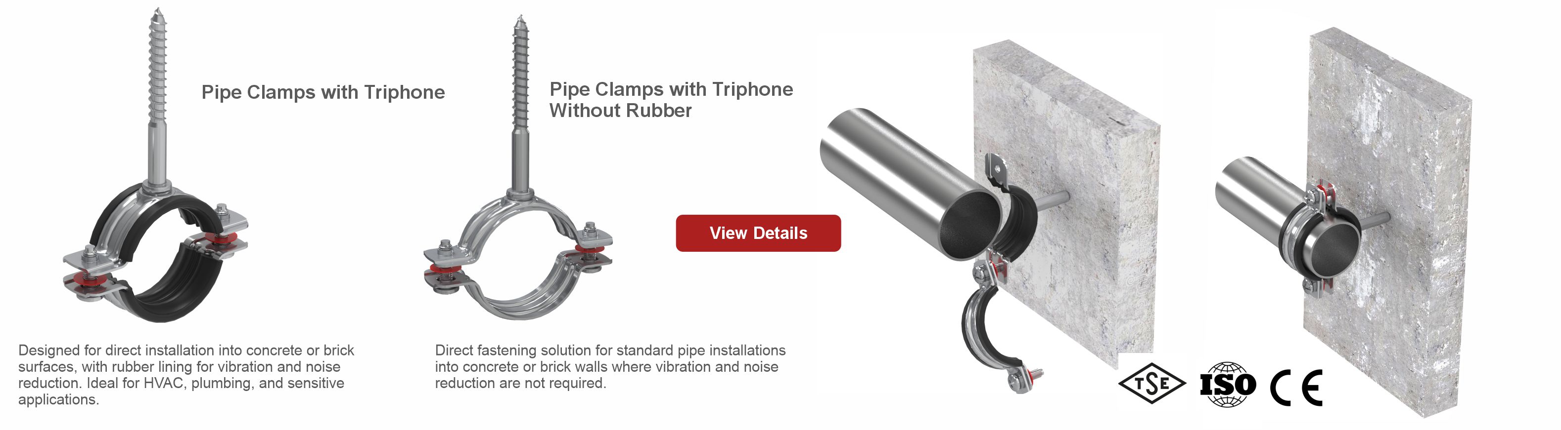Pipe Clamps With Triphone – catalogue preview